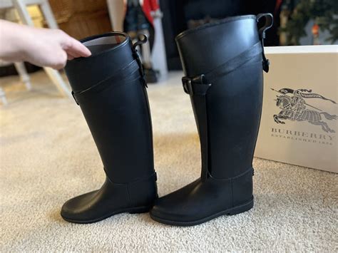 burberry combat boots|burberry riding rain boots.